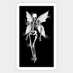 Fairy skeleton with wings - Fairycore Magnet